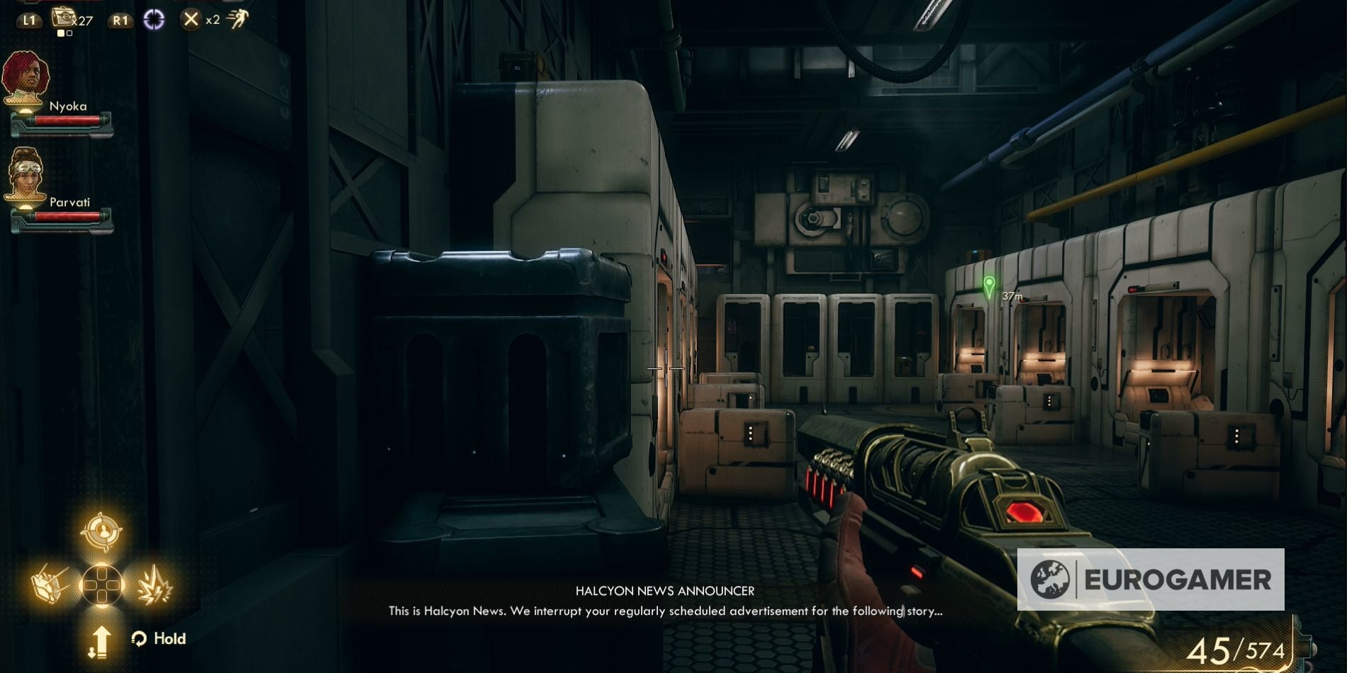 The Outer Worlds Weapons From the Void mission finding the